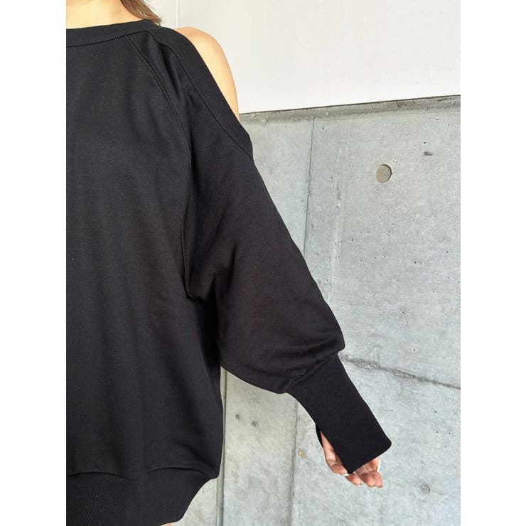 オープンショルダー裏毛トップス | EGOIST | 詳細画像27 