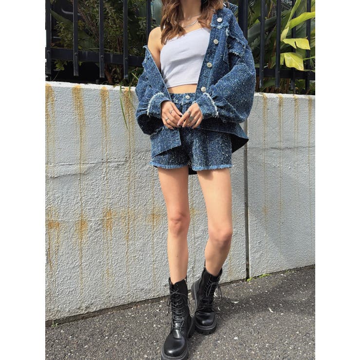 ツイードデニムGジャン | EGOIST | 詳細画像10 