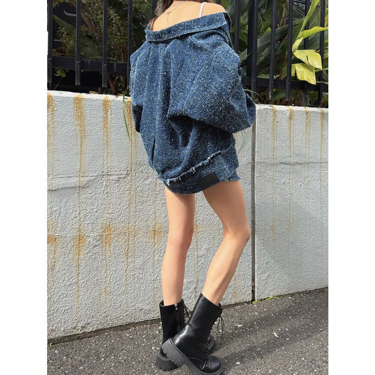 ツイードデニムGジャン | EGOIST | 詳細画像12 