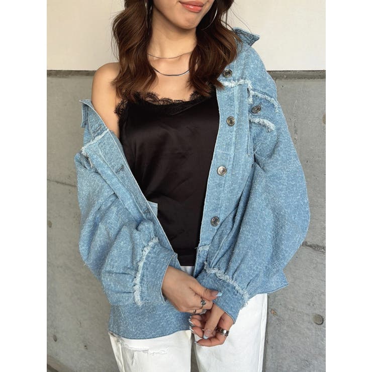 ツイードデニムGジャン | EGOIST | 詳細画像13 