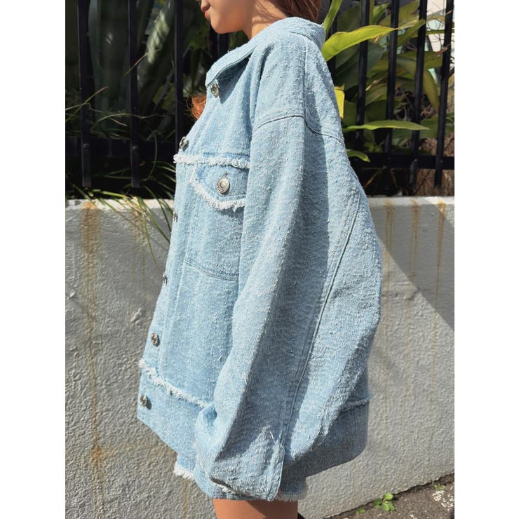 ツイードデニムGジャン | EGOIST | 詳細画像24 