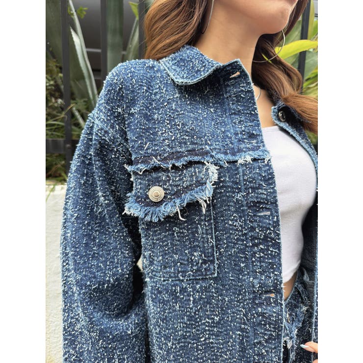 ツイードデニムGジャン | EGOIST | 詳細画像28 