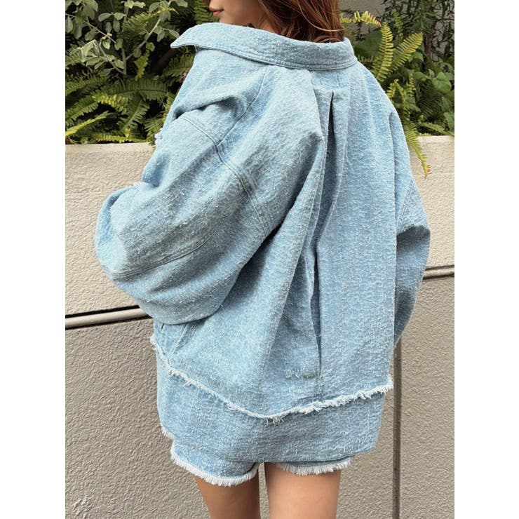 ツイードデニムGジャン | EGOIST | 詳細画像4 