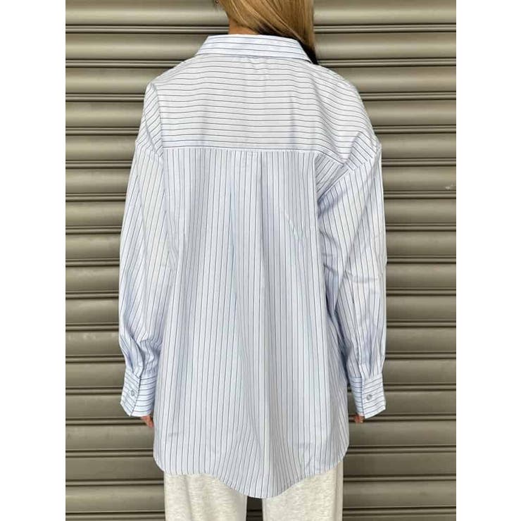 カラーストライプオーバーシャツ | EGOIST | 詳細画像24 