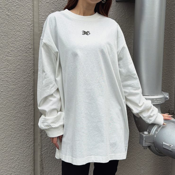 フロント刺繍ユニセックスロンT | EGOIST | 詳細画像11 