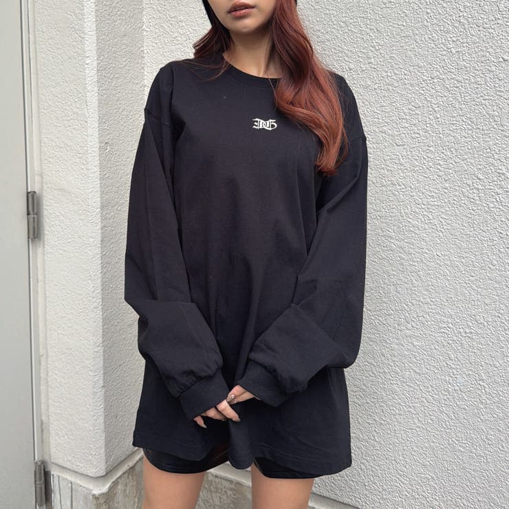 フロント刺繍ユニセックスロンT | EGOIST | 詳細画像17 