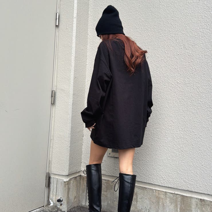 フロント刺繍ユニセックスロンT | EGOIST | 詳細画像23 