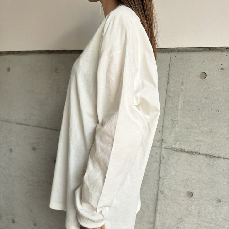 フロント刺繍ユニセックスロンT | EGOIST | 詳細画像25 