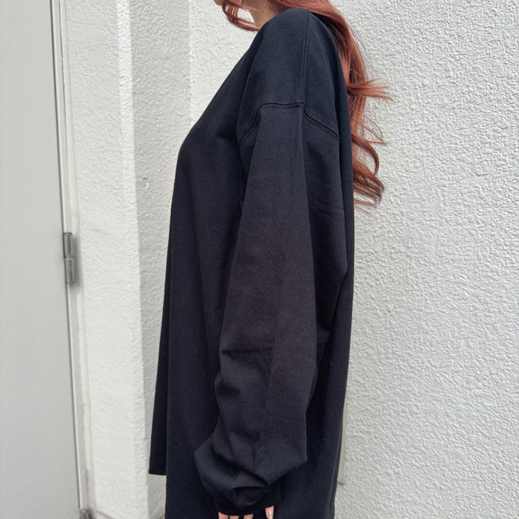 フロント刺繍ユニセックスロンT | EGOIST | 詳細画像28 