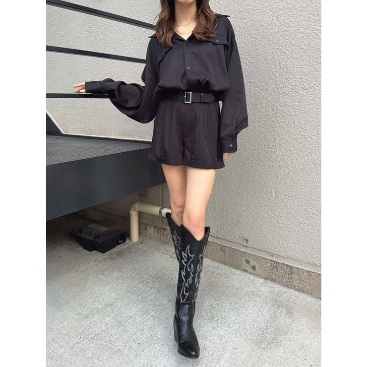 フラップポケットベルト付オールインワン | EGOIST | 詳細画像10 