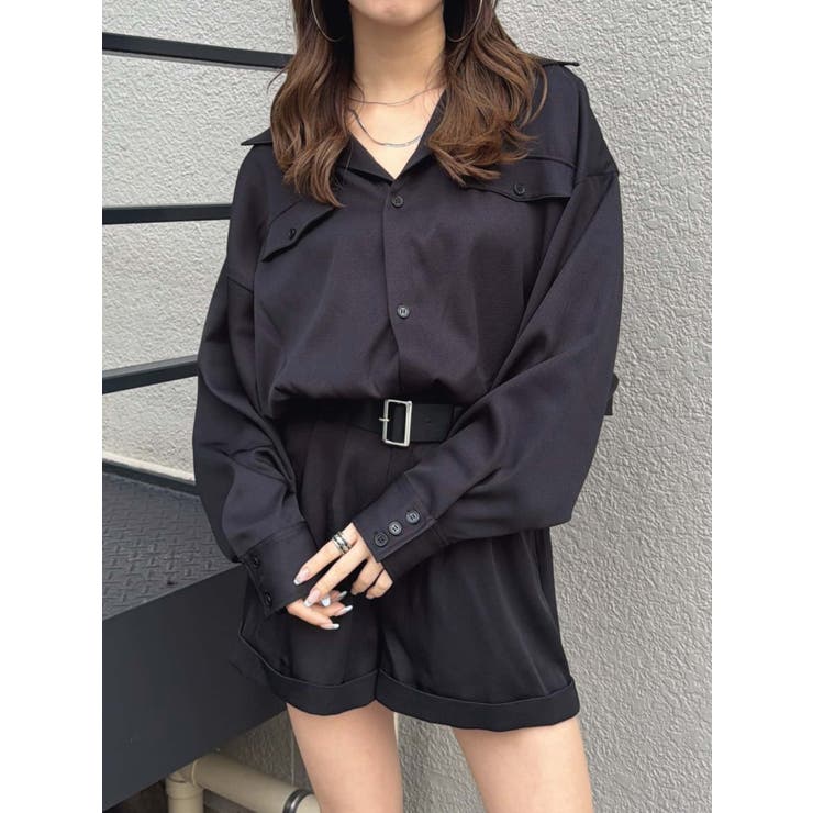 フラップポケットベルト付オールインワン | EGOIST | 詳細画像2 