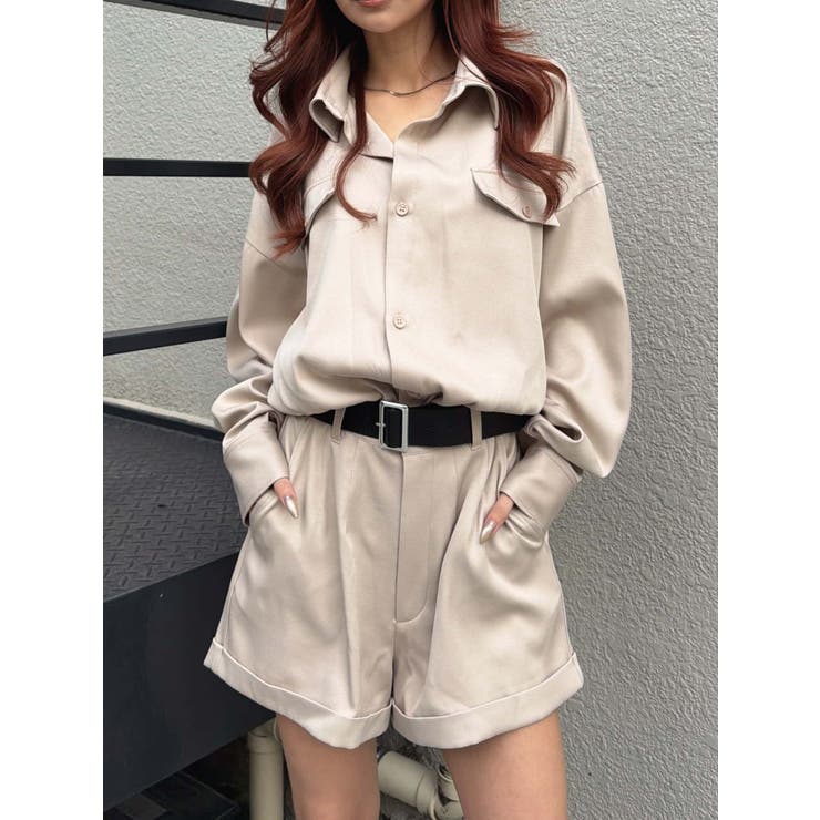 フラップポケットベルト付オールインワン | EGOIST | 詳細画像4 