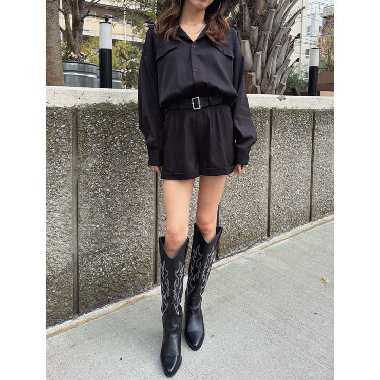 フラップポケットベルト付オールインワン | EGOIST | 詳細画像7 