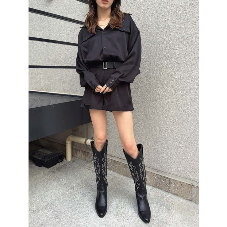 フラップポケットベルト付オールインワン | EGOIST | 詳細画像8 