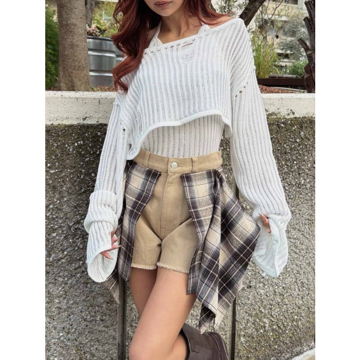 チェックシャツドッキングツイルSPT | EGOIST | 詳細画像1 