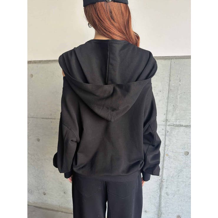 ハートロゴオフショル裏毛TOP | EGOIST | 詳細画像15 