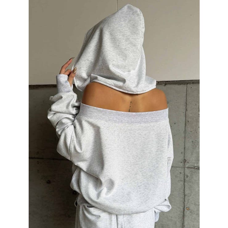 ハートロゴオフショル裏毛TOP | EGOIST | 詳細画像21 