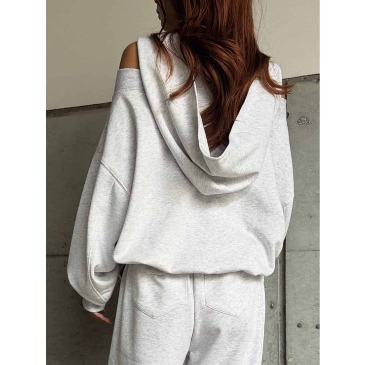 ハートロゴオフショル裏毛TOP | EGOIST | 詳細画像24 