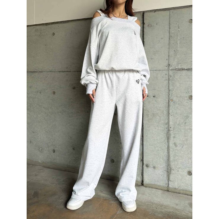 ハートロゴオフショル裏毛TOP | EGOIST | 詳細画像27 