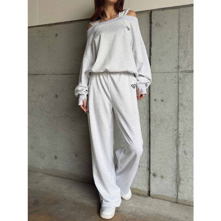 ハートロゴオフショル裏毛TOP | EGOIST | 詳細画像28 