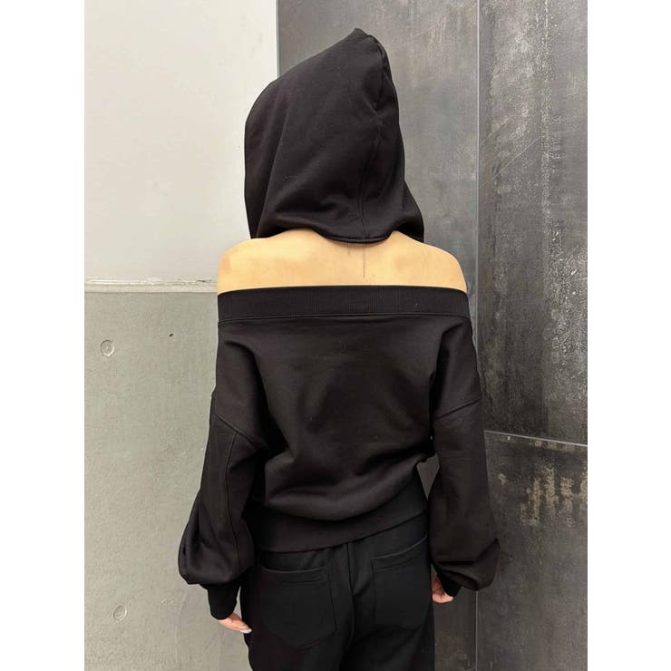 ハートロゴオフショル裏毛TOP | EGOIST | 詳細画像4 