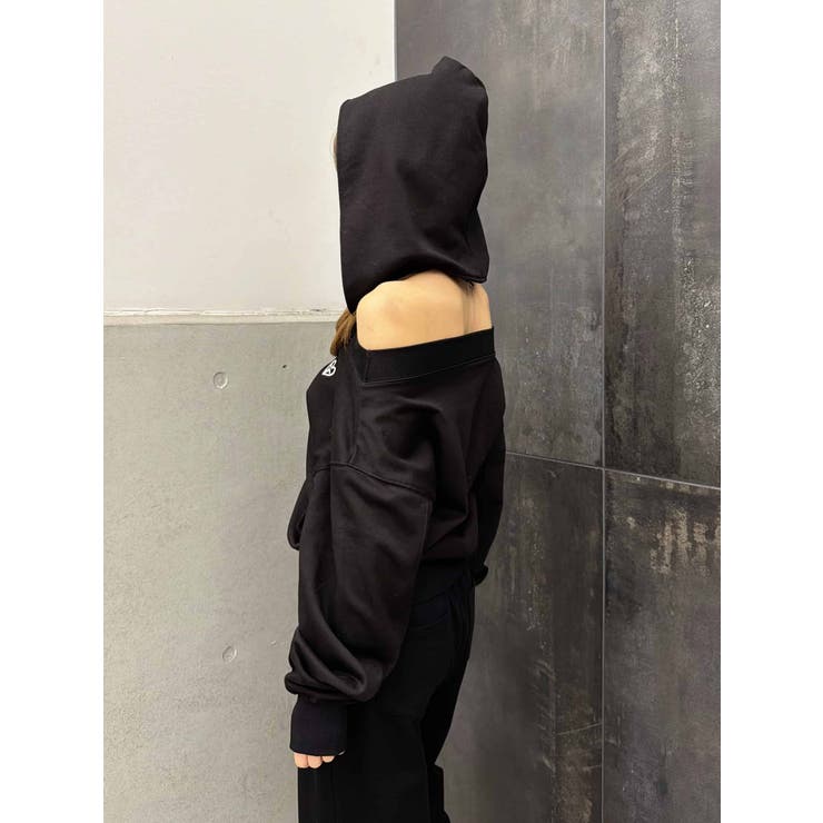 ハートロゴオフショル裏毛TOP | EGOIST | 詳細画像5 