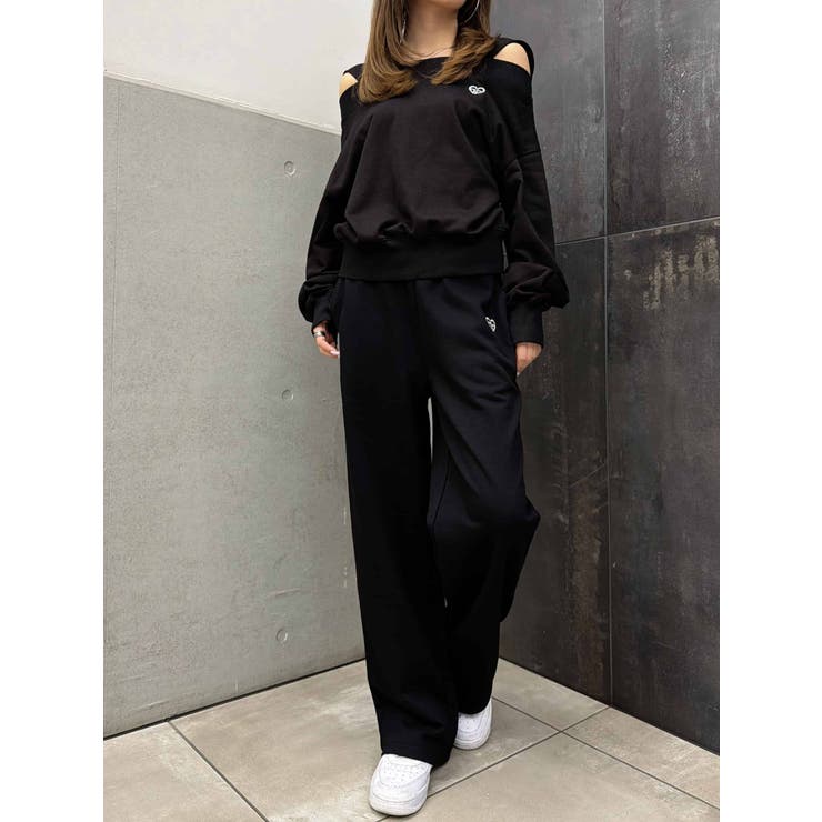 ハートロゴオフショル裏毛TOP | EGOIST | 詳細画像7 