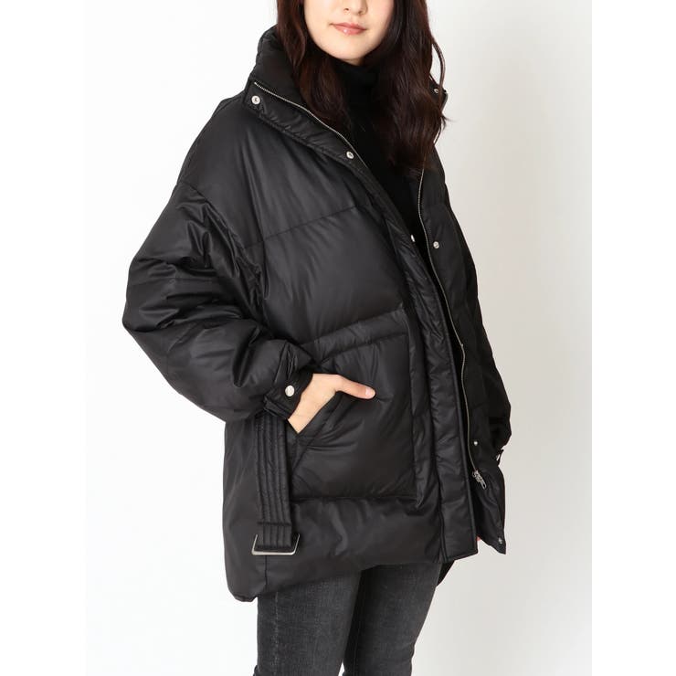 ベルト付ボリュームダウンコート[品番：EO000005201]｜EGOIST