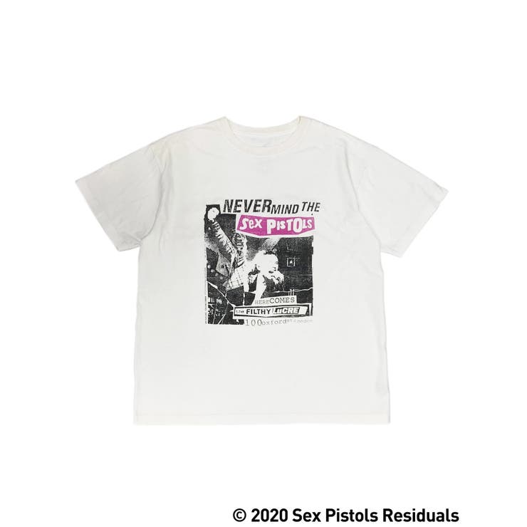 セックスピストルズオーバーホワイトTシャツ | EGOIST | 詳細画像1
