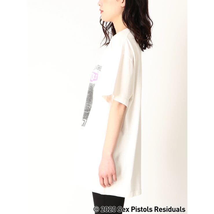 セックスピストルズオーバーホワイトTシャツ | EGOIST | 詳細画像2
