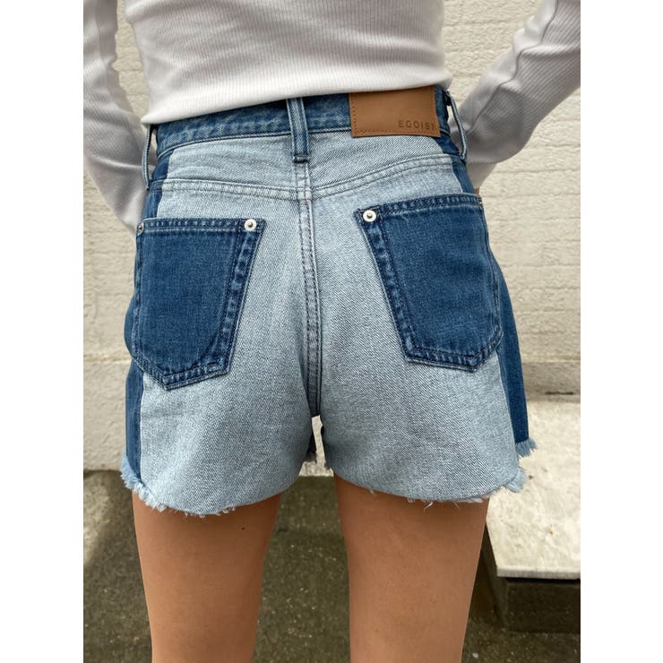 パネル切替デニムショートパンツ | EGOIST | 詳細画像10 