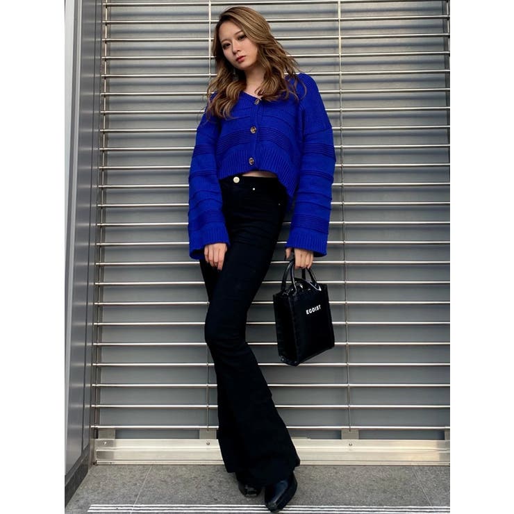 ランダムボーダーカラーニットカーディガン | EGOIST | 詳細画像24 