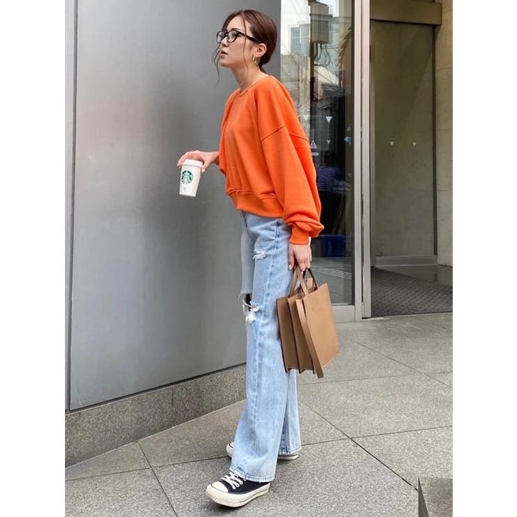 バックツイストスウェットトップス | EGOIST | 詳細画像32 