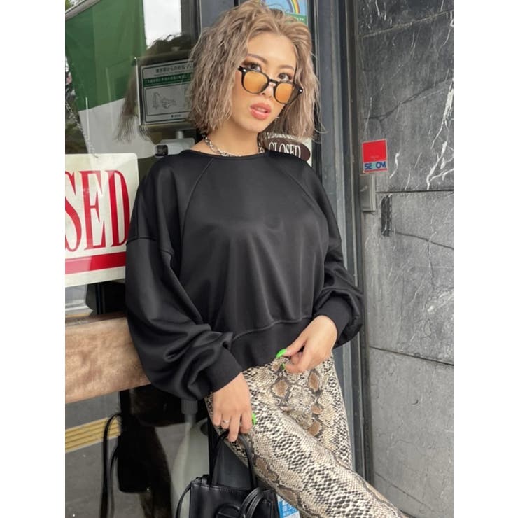 バックツイストスウェットトップス | EGOIST | 詳細画像33 