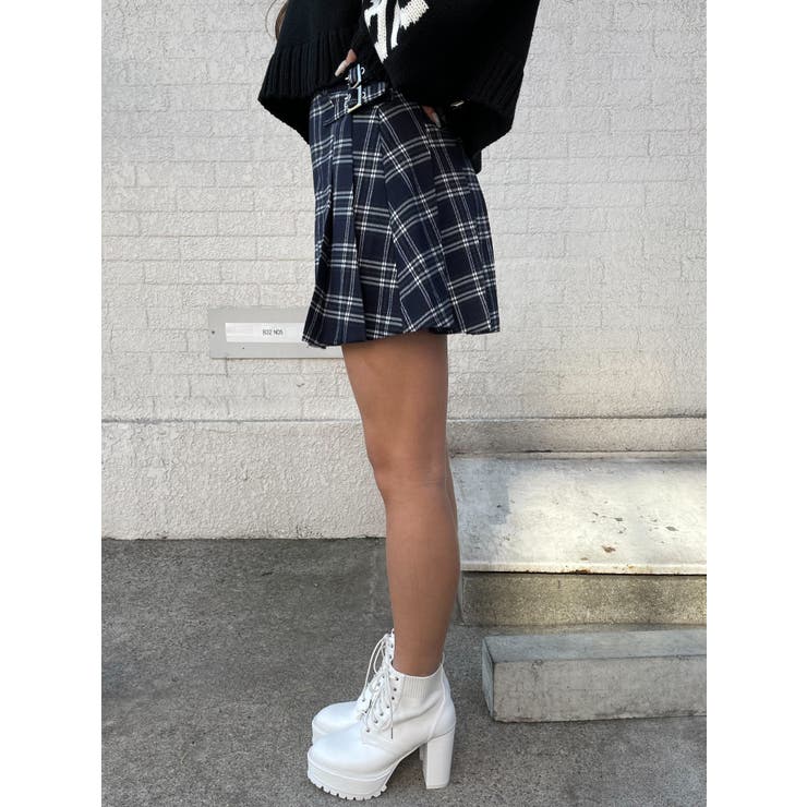 ベルトデザインプリーツスカートII | EGOIST | 詳細画像3 