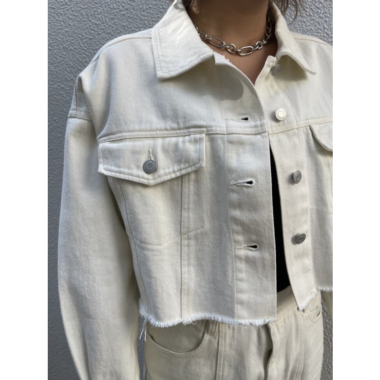 加工ツイルショートジャケット | EGOIST | 詳細画像6 