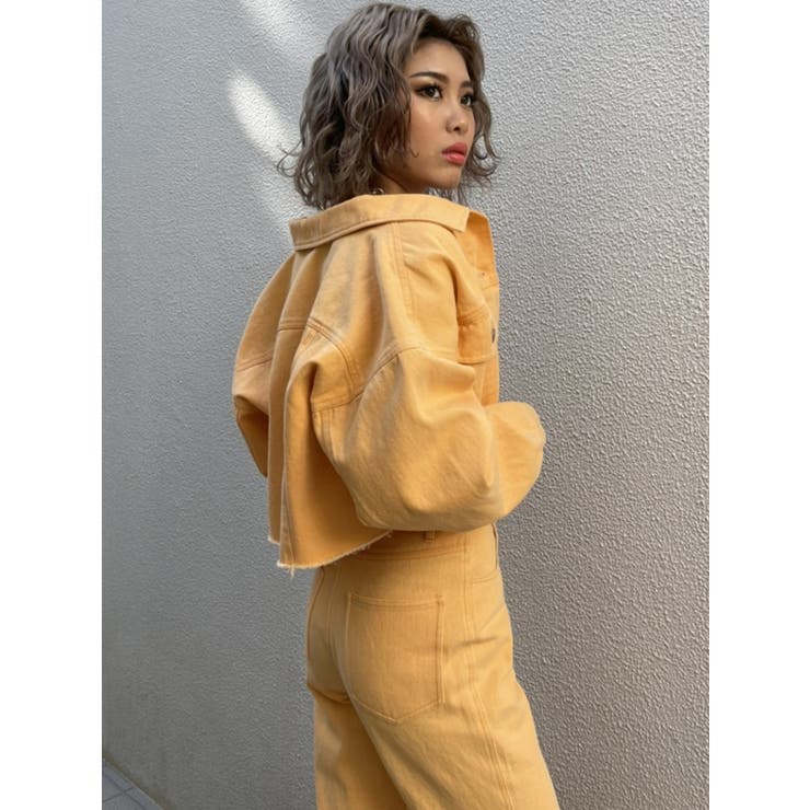 加工ツイルショートジャケット | EGOIST | 詳細画像14 