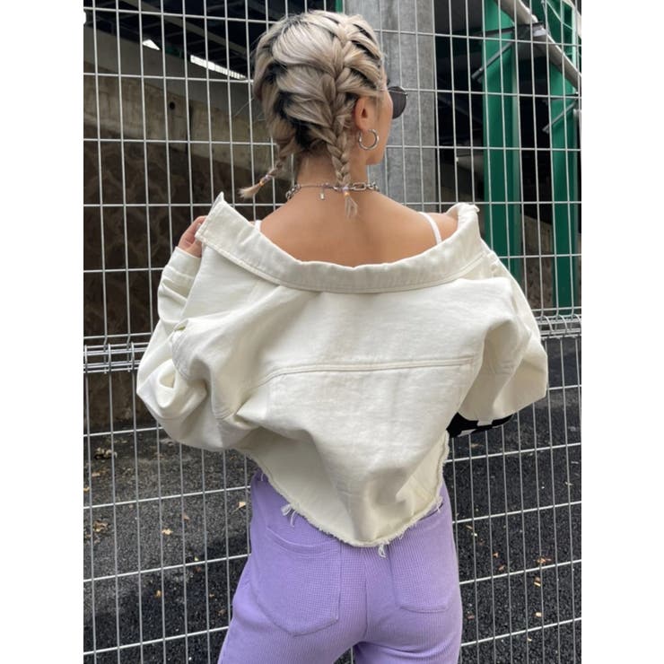 加工ツイルショートジャケット | EGOIST | 詳細画像31 