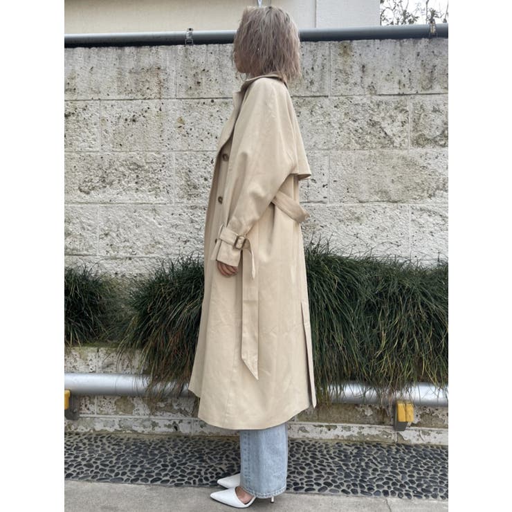 オーバーロングトレンチコート | EGOIST | 詳細画像3 