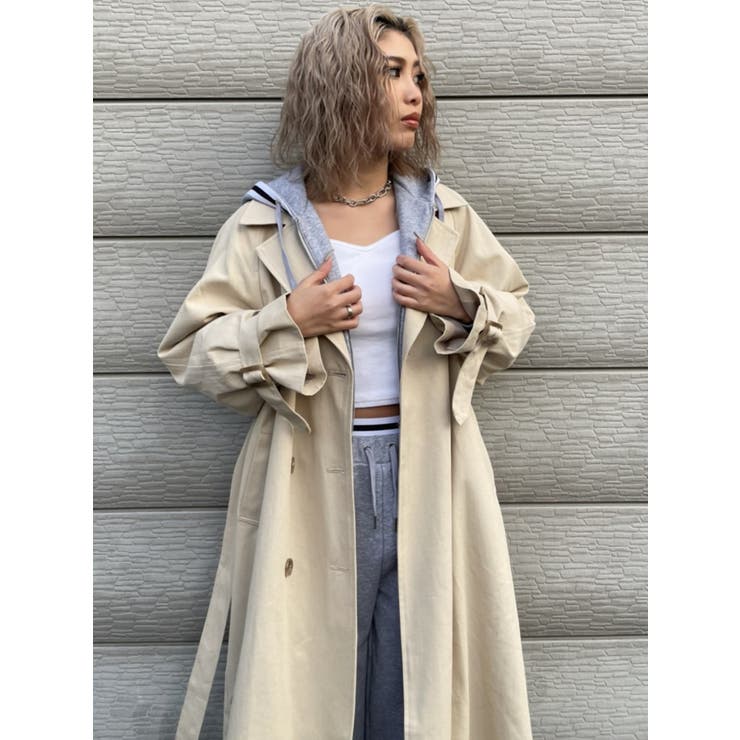 オーバーロングトレンチコート | EGOIST | 詳細画像31 