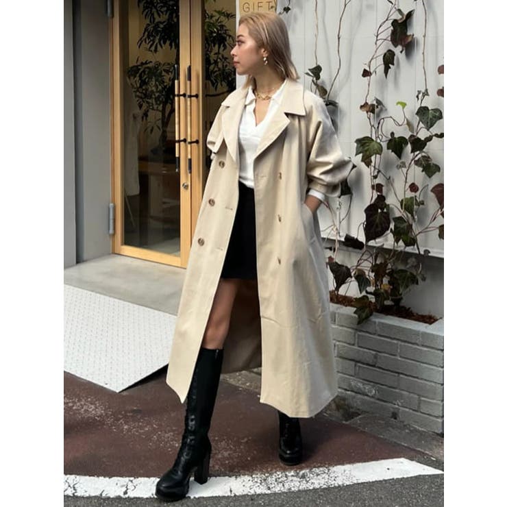 オーバーロングトレンチコート | EGOIST | 詳細画像42 