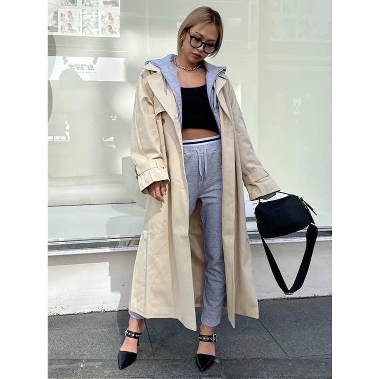 オーバーロングトレンチコート | EGOIST | 詳細画像59 