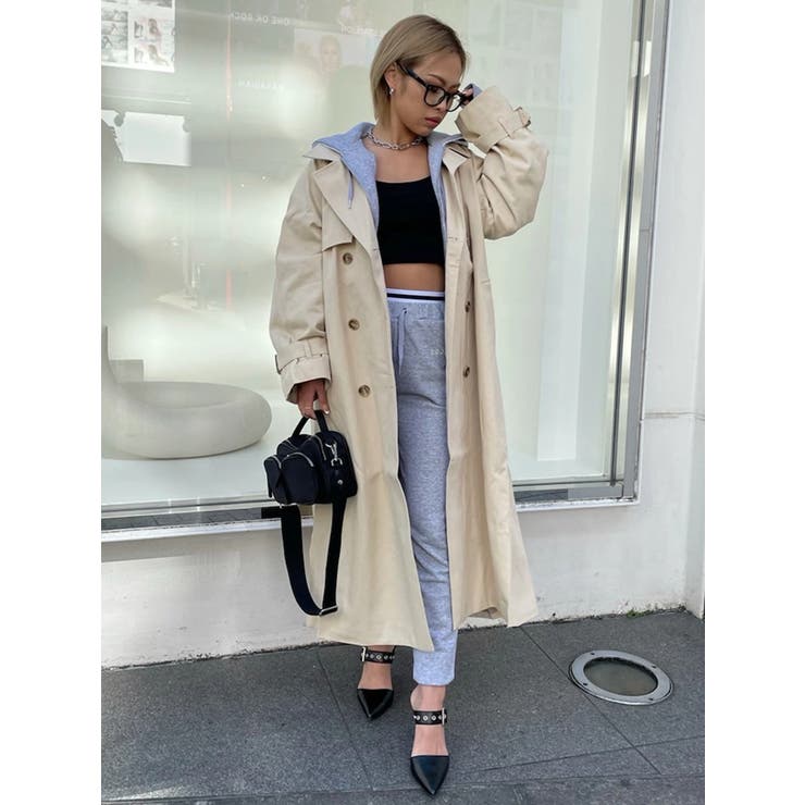 オーバーロングトレンチコート | EGOIST | 詳細画像60 