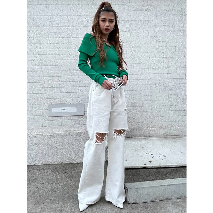 ビッグカラーオフショルニットトップスII | EGOIST | 詳細画像19 