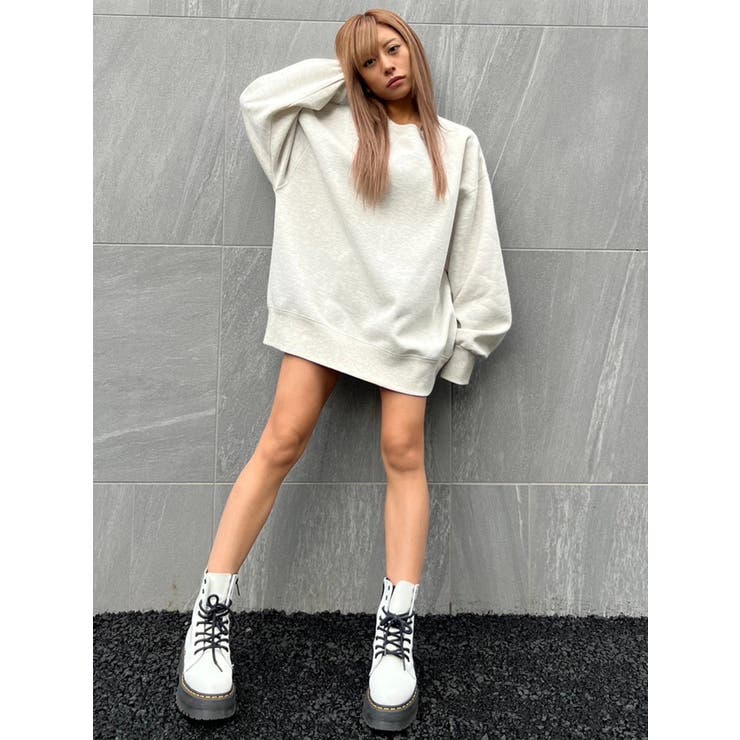 フロント刺繍ユニセックススウェットトップス | EGOIST | 詳細画像5 