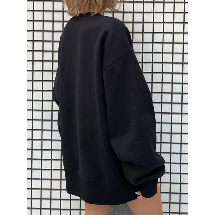 フロント刺繍ユニセックススウェットトップス | EGOIST | 詳細画像7 