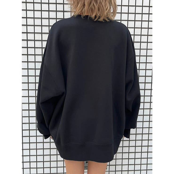 フロント刺繍ユニセックススウェットトップス | EGOIST | 詳細画像8 