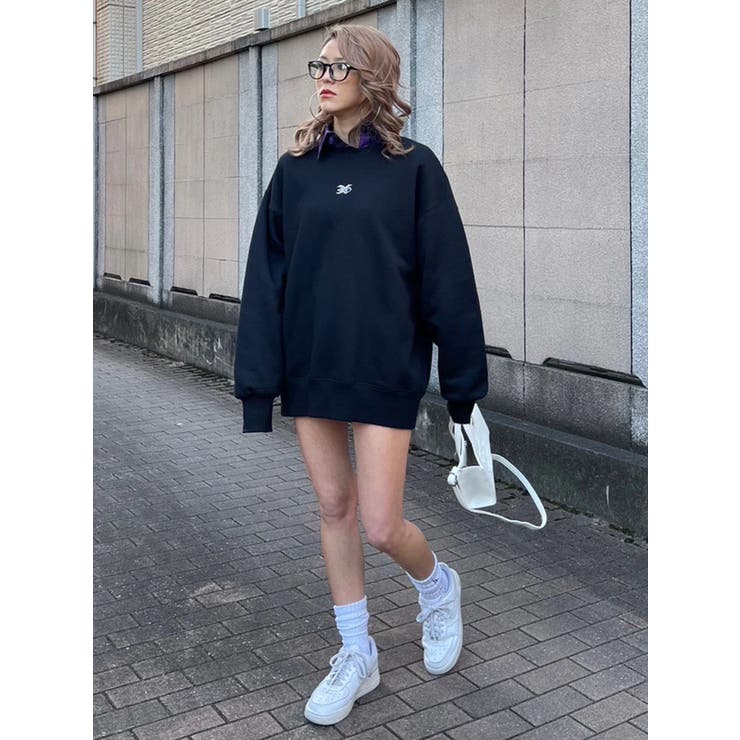 フロント刺繍ユニセックススウェットトップス | EGOIST | 詳細画像33 