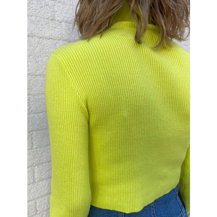 EG刺繍ハイネックニットトップス | EGOIST | 詳細画像14 