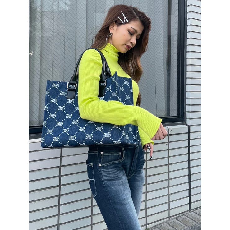 EG刺繍ハイネックニットトップス | EGOIST | 詳細画像33 